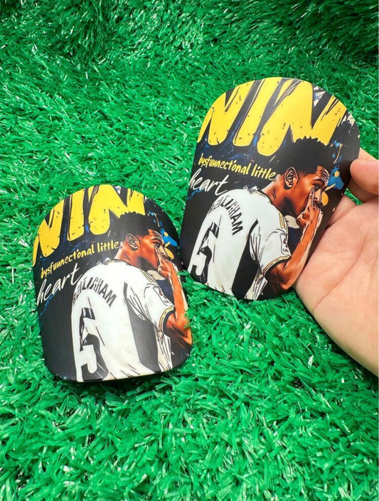 Custom Player-Design Shin Guards.